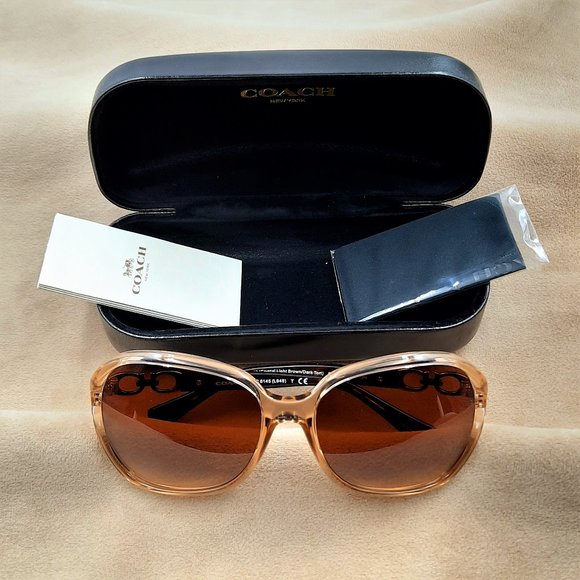 Coach Kissing C Sunglasses/HC8145 L948 - Picture 2 of 8